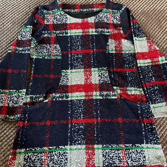 Women’s Holiday Multicolored Tunic, Unbranded. Large - Picture 5 of 8